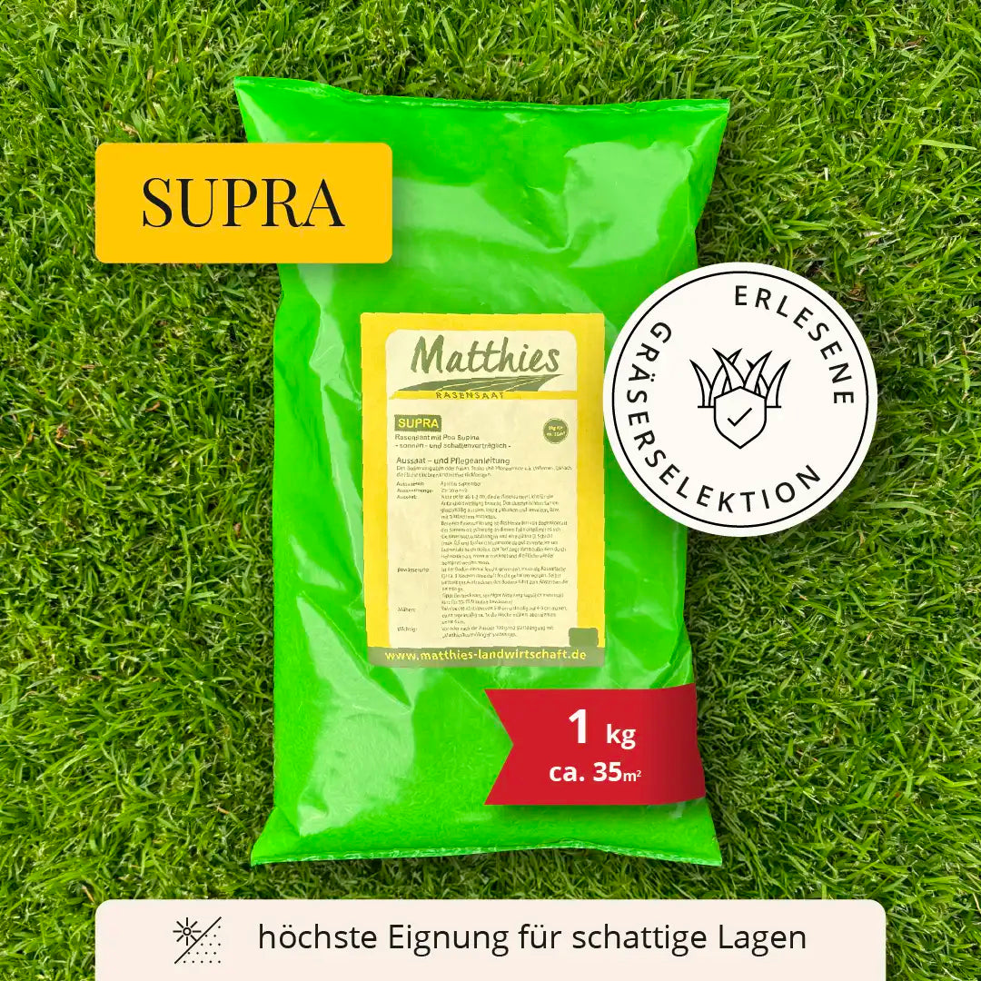 Rasensaat: Premium Supra