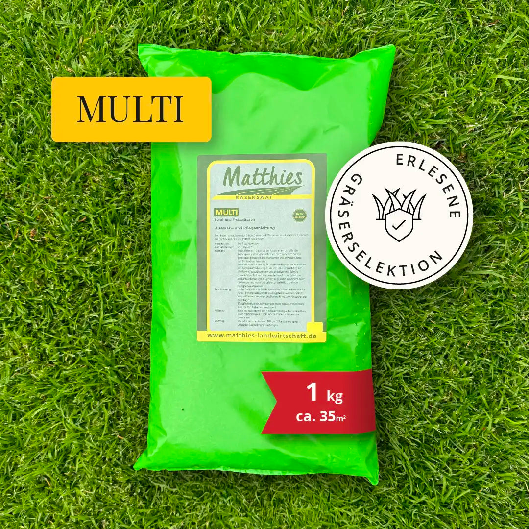 Rasensaat: Spiel- und Freizeitrasen