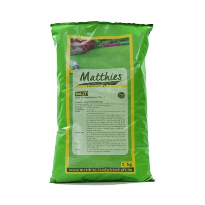 Matthies Rasenpflege Rasensaat Spiel und Freizeitrasen 1kg